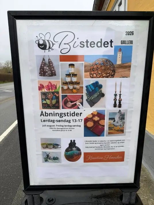 Bistedet på Lønstrupvej 2 – galleri og kunsthåndværk i Lønstrup