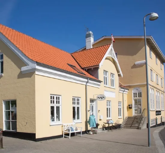 Butik Maja på Strandvejen i Lønstrup