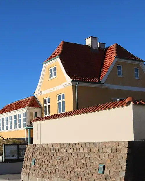 Restaurant Villa Vest, Lønstrup Restaurant Villa Vest facade i Lønstrup