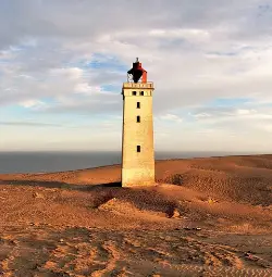 Rubjerg Knude Fyr og klintens geologi – guidet tur